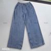 Quần C552 jeans ống rộng style Uni A6426 / XANH