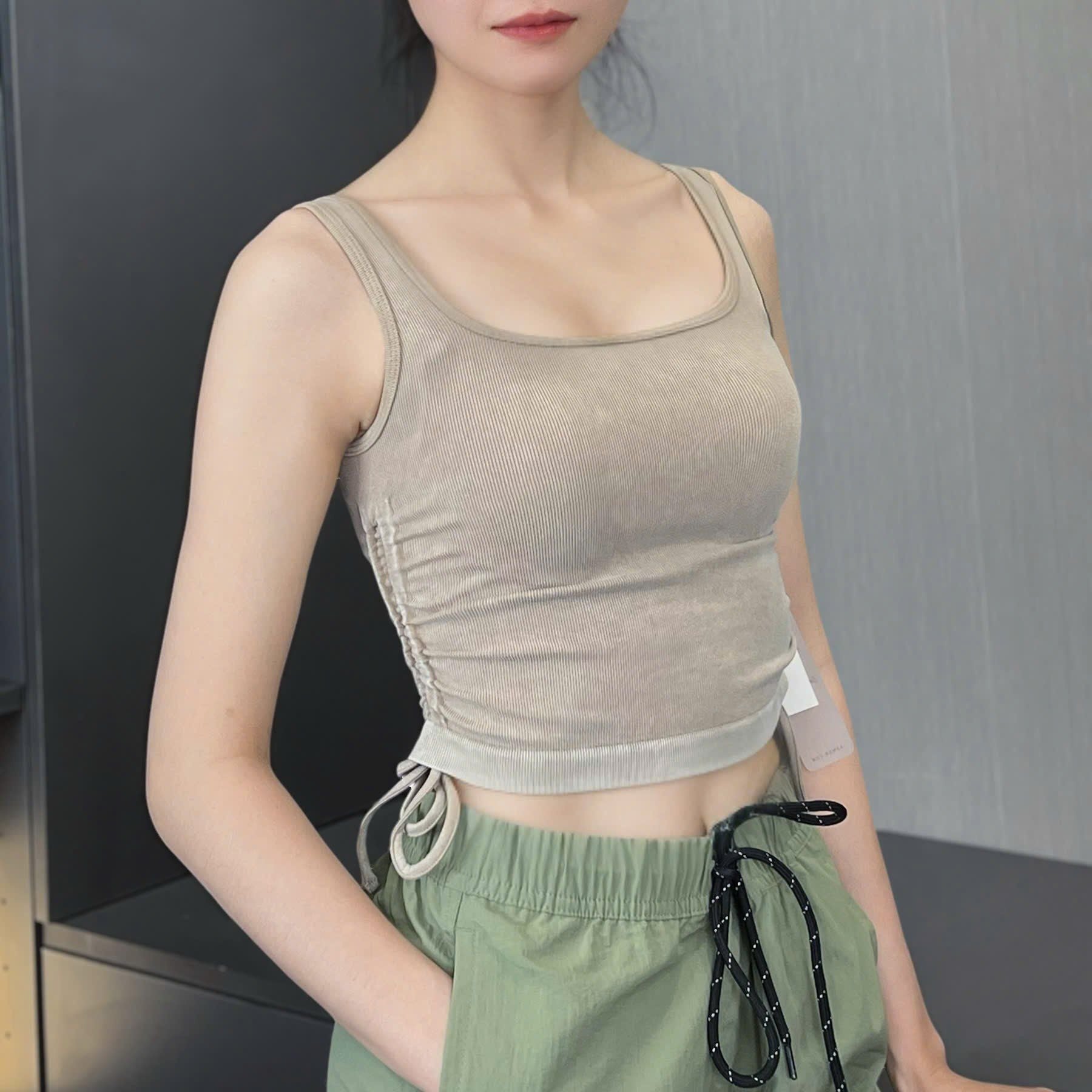 Áo ba lỗ xuất Mỹ dây rút A3972 / C345