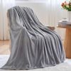Chăn bông tuyết  1,6x1,9m / XÁM - XANH