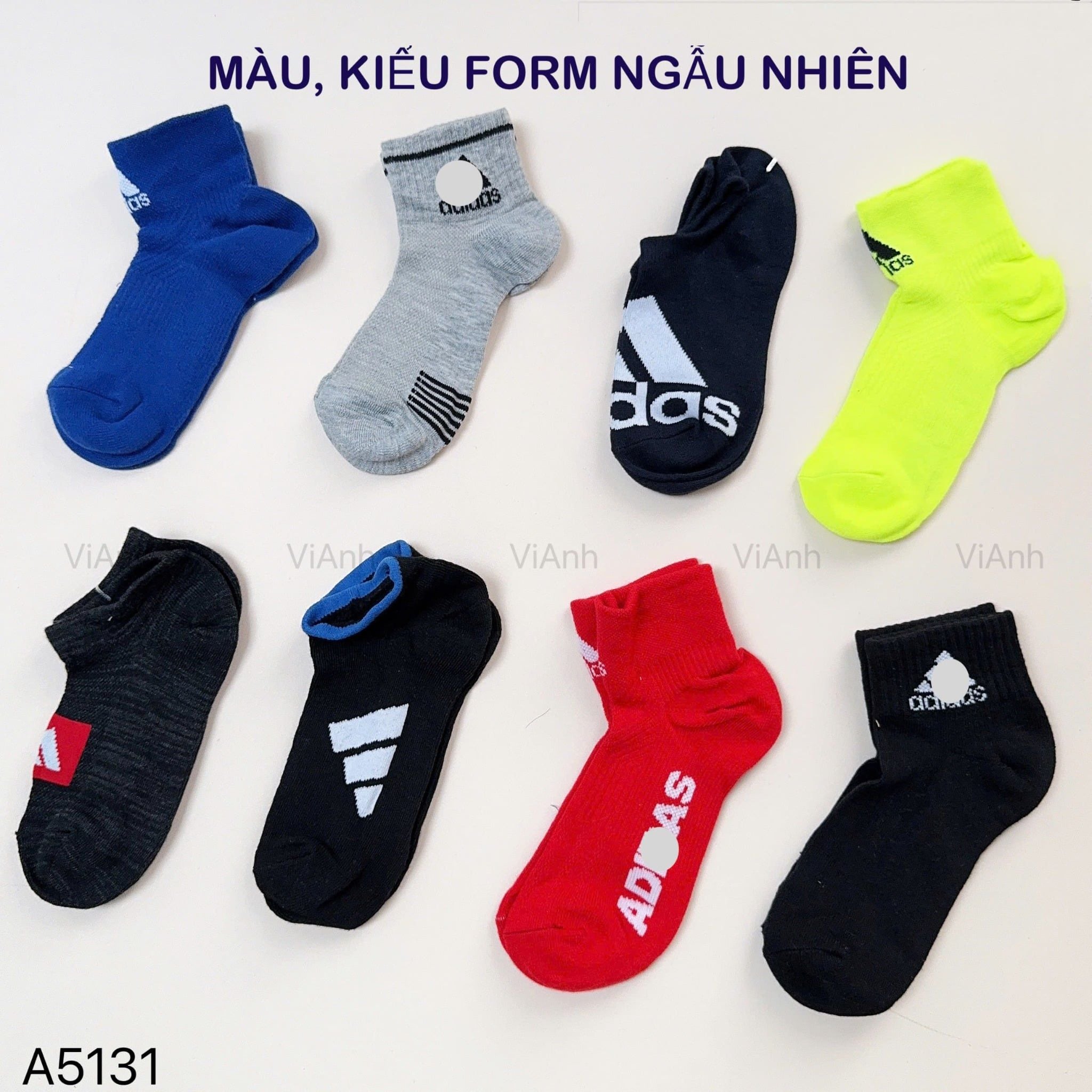 SET 6 đôi tất DAS Trẻ em ( mix 2-3 màu)   E31 / MIX MÀU