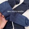 SET 5 đôi tất B902 UNI loại mỏng A5357 / MÀU TỐI