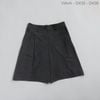 Quần Short lửng style Hàn / D435 NÂU KẺ - D436 XÁM KẺ