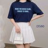 Áo thun ngắn tay style us uk / D580 D581 D582