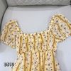 Áo Váy hoa nhí 2 lớp cotton / VÀNG