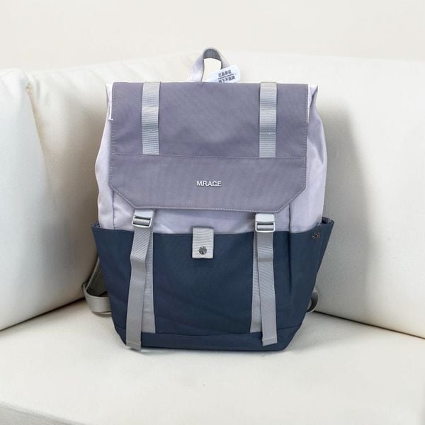 Balo Mr Ace / 30x44 / XÁM PHỐI XANH