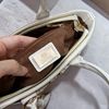 Túi S118 tote mini Happy Heart phom cánh dơi CĐC, CHR / m26 đ20 c20 / HỒNG - NÂU KEM