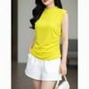 Áo nhún eo style Âu Mỹ / H884 VÀNG , H885 HỒNG , H886 TRẮNG