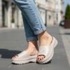 Dép quai ngang đế cao ( nên chốt tăng 0,5-1 size) siêu nhe / K44 đen , K45 kem , K46 be