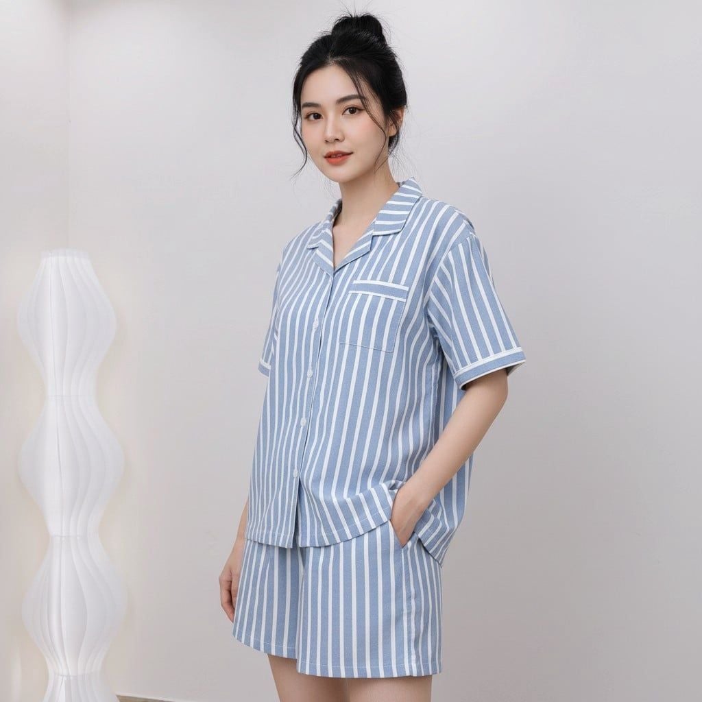 Bộ linen style Nhật Hàn / D694 D695 D696