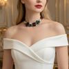 Vòng cổ / dây chuyền style Âu S496 / ĐÍNH ĐÁ NHIỀU MÀU