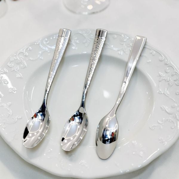 Set 3 Thìa nhỏ đầu tròn W/.M.F Cromargan 18/10 size 16cm S501 / SET 3 CÁI