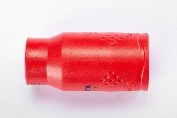 Đầu tuýp cốt vuông 12,5mm cách điện 1000V ra lục giác 17mm Thép CrV SATA 14017