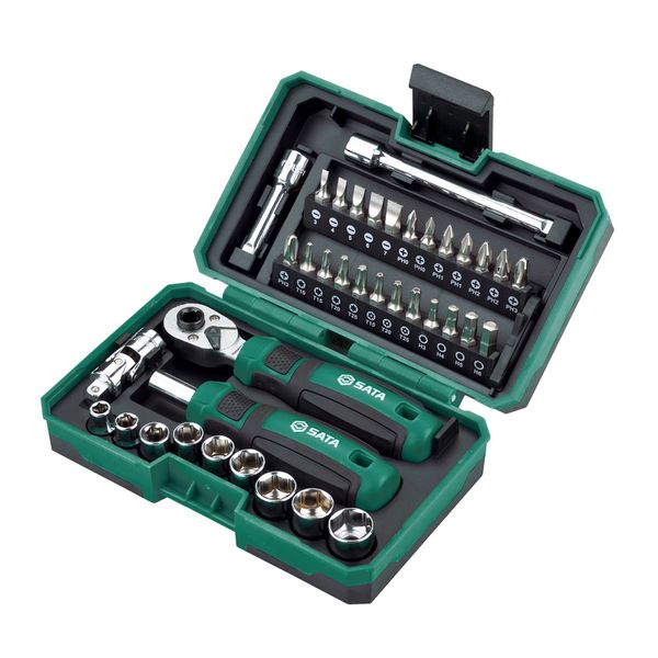 Bộ cờ lê và tuốc nơ vít có thể thay thế 38 cái SATA 05498