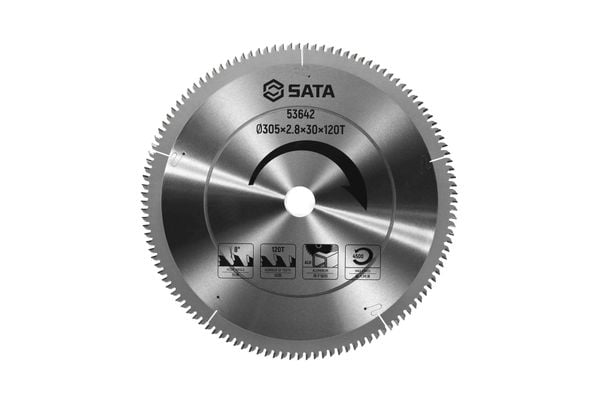 Lưỡi cưa gỗ tròn Ø305×2.8×30×120T SATA 53642