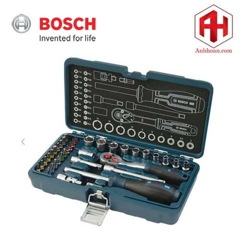 Bosch Bộ cần siết tự động 1/4inch (37 chi tiết) 1600A03AC7