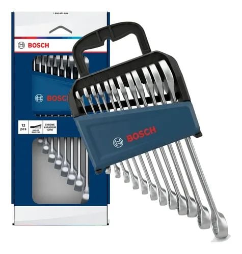 Bosch Bộ cờ lê vòng miệng (6–19 mm) 12 món 1600A03AH4