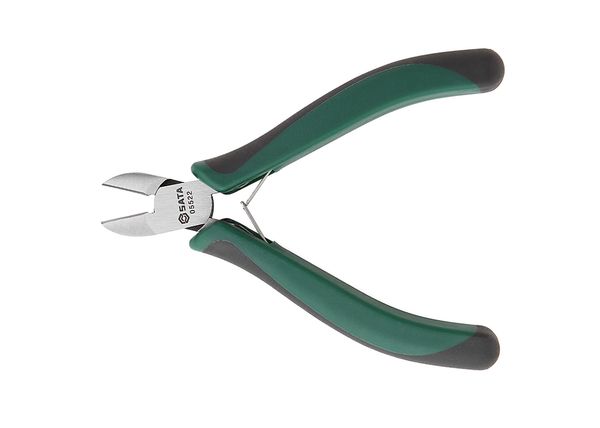 Kìm cắt mũi cong mini 5” SATA 05522
