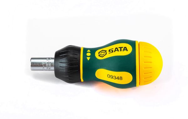 Tuốc nơ vít đa năng 6 trong 1 thân lùn SATA 09348