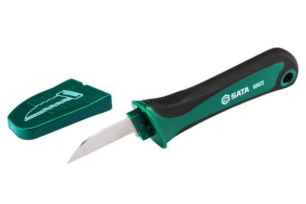 Dao tuốt dây điện lưỡi thẳng 70mm SATA 93473