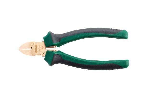 Kìm cắt chéo chống cháy nổ bằng đồng 8” SATA 31158