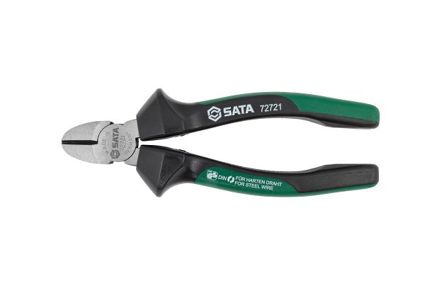 Kìm cắt mũi cong dòng G 6" SATA 72721