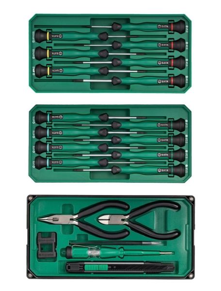 Bộ dụng cụ sửa chữa điện 21 chi tiết SATA 09322