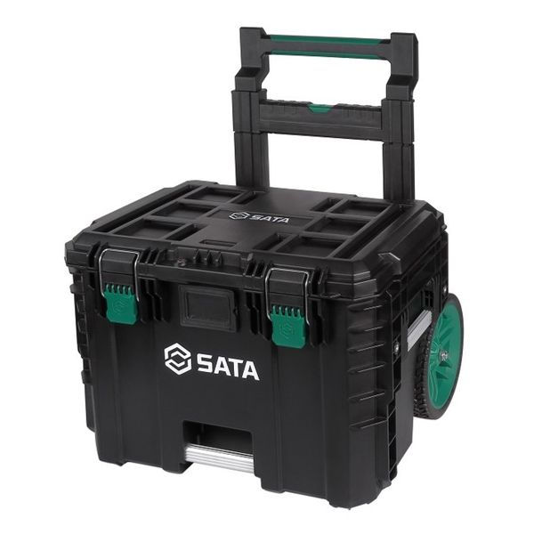 Hộp đựng dụng cụ có bánh xe 585x484x430mm SATA 95322
