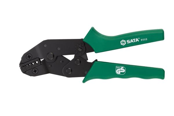 Kìm bấm cos đầu cuối chính xác 7.5" (châu Âu) (0.25-6MM2) SATA 91113