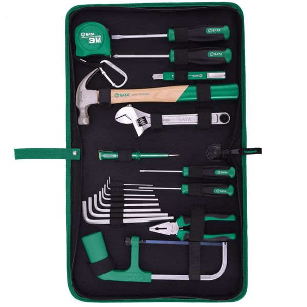Bộ dụng cụ sủa chữa cơ bản 19 chi tiết SATA 04110