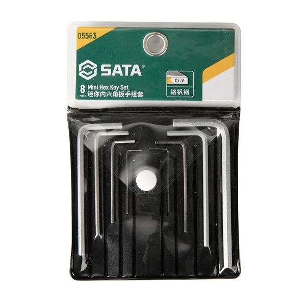 Bộ 8 cây lục giác đầu bằng mini SATA 05563