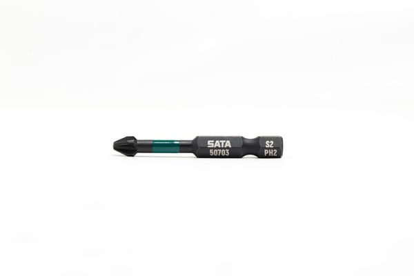 Bộ mũi vít bake cốt 1/4" dài 50mm PH3  10 chi tiết SATA 59704