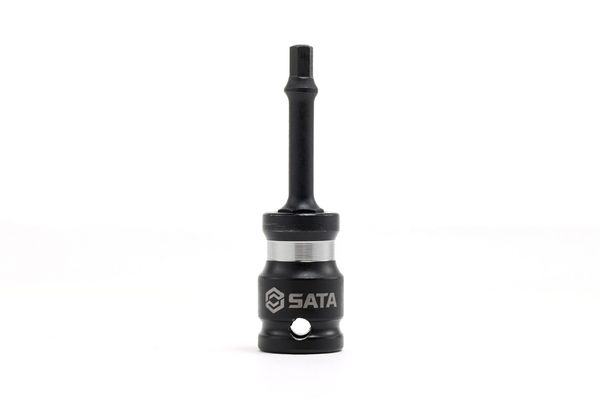 Đầu tuýp cốt vuông 3/8" ra mũi lục giác trơn 7mm dài 70mm SATA 35307