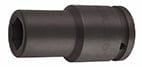 Đầu tuýp cốt vuông 3/4 ra lục giác 41mm thành dày, thân dài Thép CrMo SATA 34629