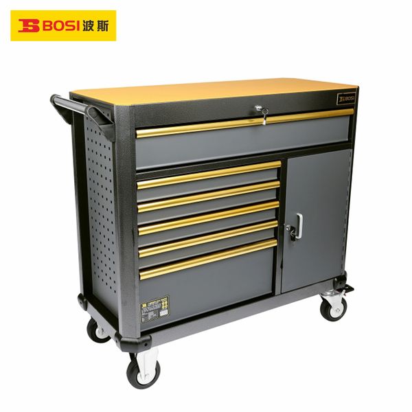 Xe đẩy dụng cụ dạng tủ 8 ngăn kéo Dòng Platinum BOSI BS522818