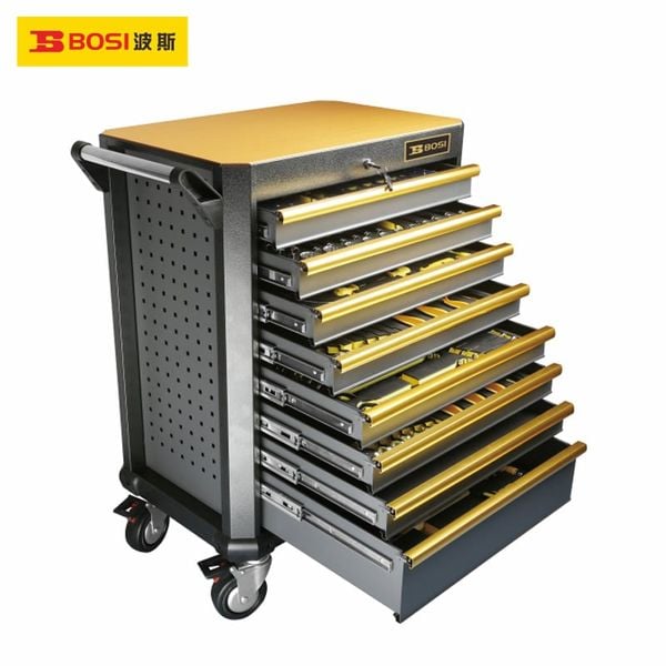 Xe đẩy dụng cụ 8 ngăn kéo Dòng Platinum BOSI BS522928