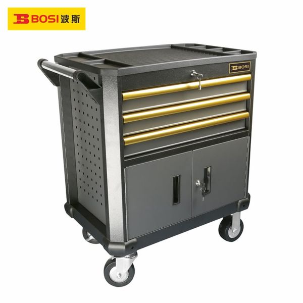Xe đẩy dụng cụ 3 ngăn kéo Dòng Platinum BOSI BS522923