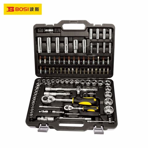 Bộ tuýp hệ mét 1/4 inch 1/2 inch 94 chi tiết BOSI BS511094