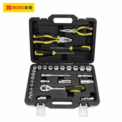 Bộ tuýp tổng hợp 3/8 inch 30 chi tiết BOSI BS511330