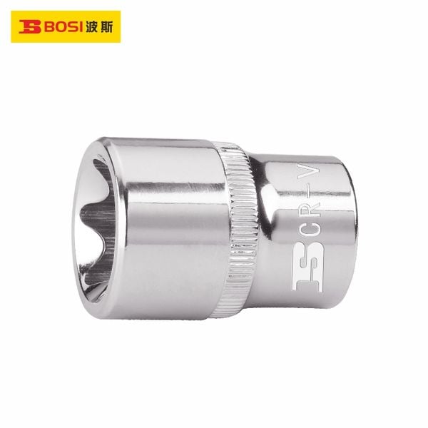 Đầu tuýp hoa (sao) 1/2 inch E22 BOSI BS363722