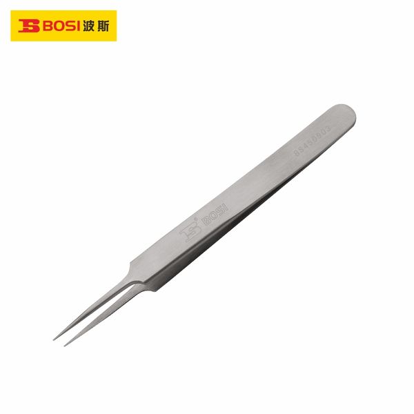 Nhíp không gỉ 120×9×2mm BOSI BS450903