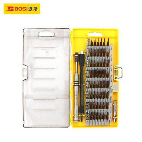 Bộ tua vít sửa chữa đa năng 60 chi tiết BOSI BS468060