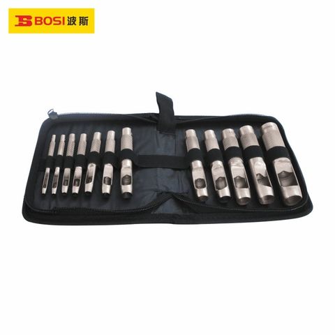 Bộ đục lỗ gioăng 15pcs 3-25mm BOSI BS529015