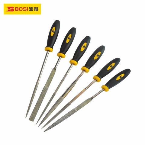 Bộ dũa 6 chi tiết 5￠x180mm BOSI BS505180