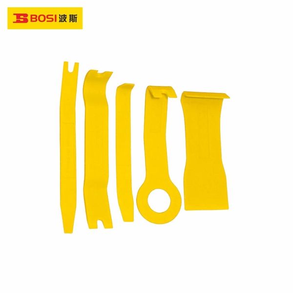Bộ 5 thanh nạy chốt nở nhựa làm nội thất ô tô BOSI BS521431