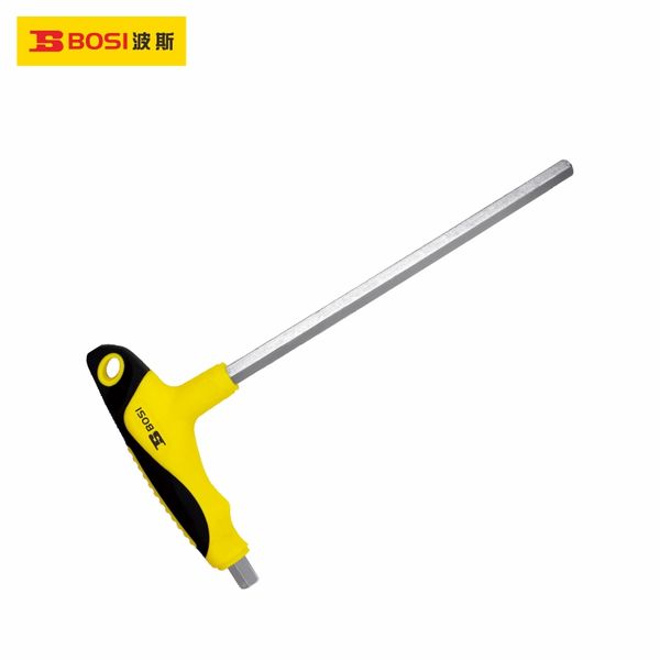 Lục giác chữ T cán hai màu 7mmxL245mm BOSI BS428207