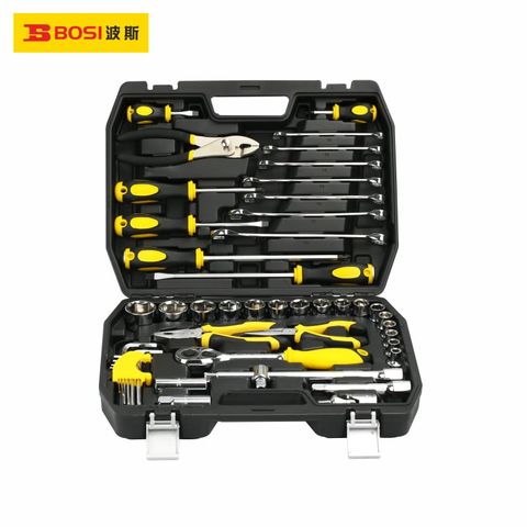 Bộ dụng cụ tổng hợp sửa chữa nhanh cơ khí ô tô 48 chi tiết BOSI BS5110