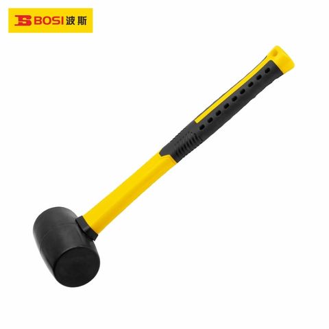 Búa cao su cán sợi thủy tinh 24oz 334mm BOSI BS352624