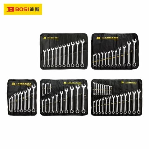 Bộ cờ lê vòng miệng 12 chi tiết BOSI BS392212