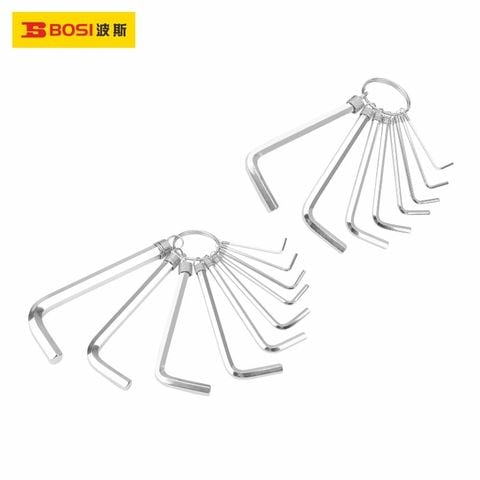 Bộ cờ lê lục giác 10 chi tiết 10pcs BOSI BS423191S