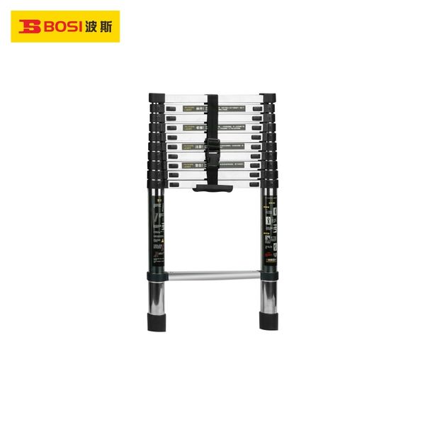 Thang rút gấp gọn bằng thép không gỉ 3.8m BOSI BS463138